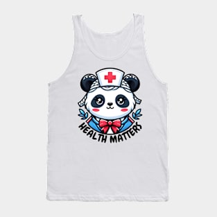 Nurse panda Tank Top